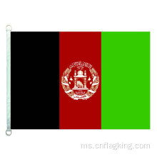 100% polyster 90 * 150 CM panji negara Afghanistan Bendera Nasional Afghanistan